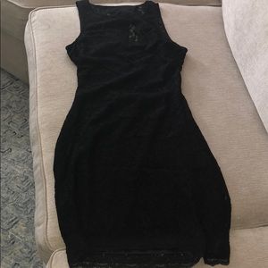 Express Open Back lace dress